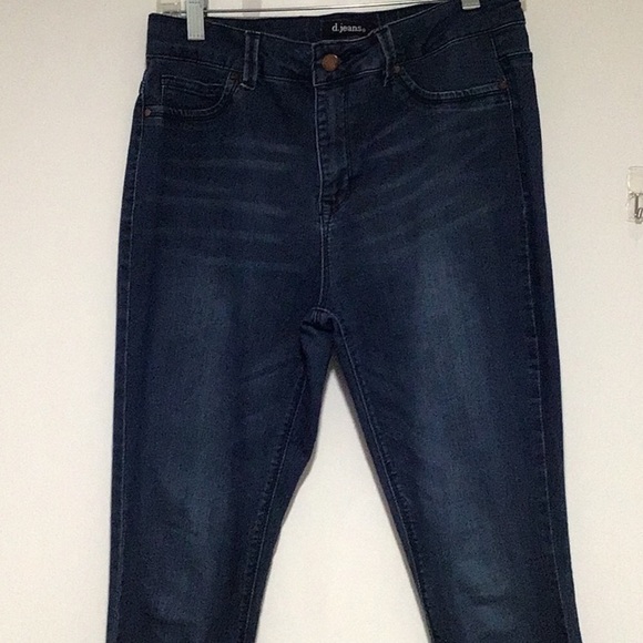 d jeans Straight Leg Stretch Blue Jeans  Size‎ 10 - Picture 1 of 6